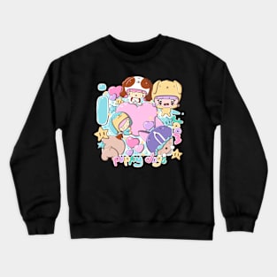 I love puppy dogs Crewneck Sweatshirt